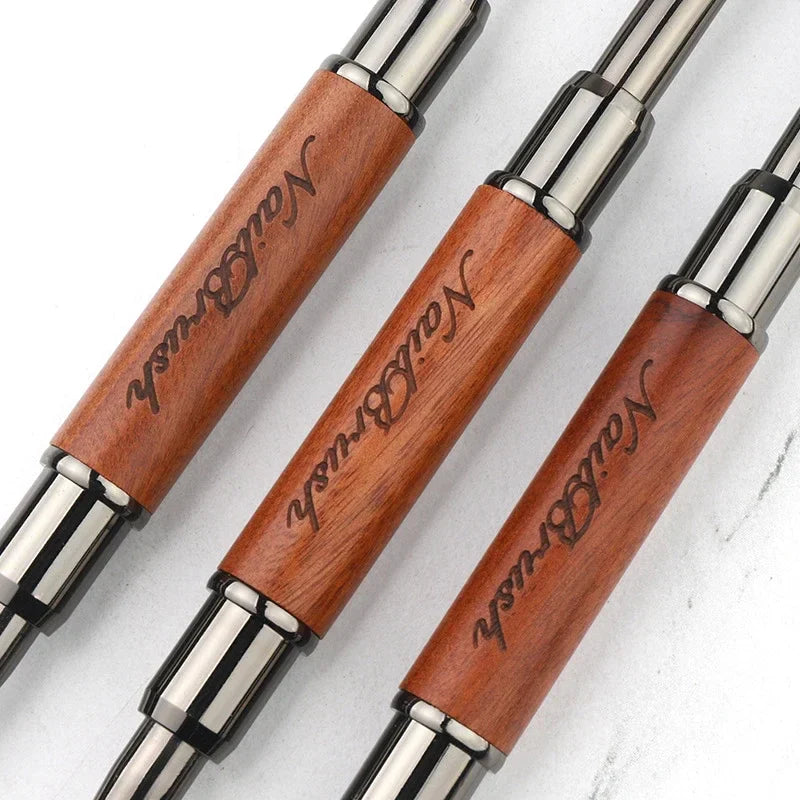 New Dual-ended Nail Brush Acrylic Nail Art Brushes Professional UV Gel Nail Polish Liner Flower Painting Drawing Manicure Tools Lootquake LLC