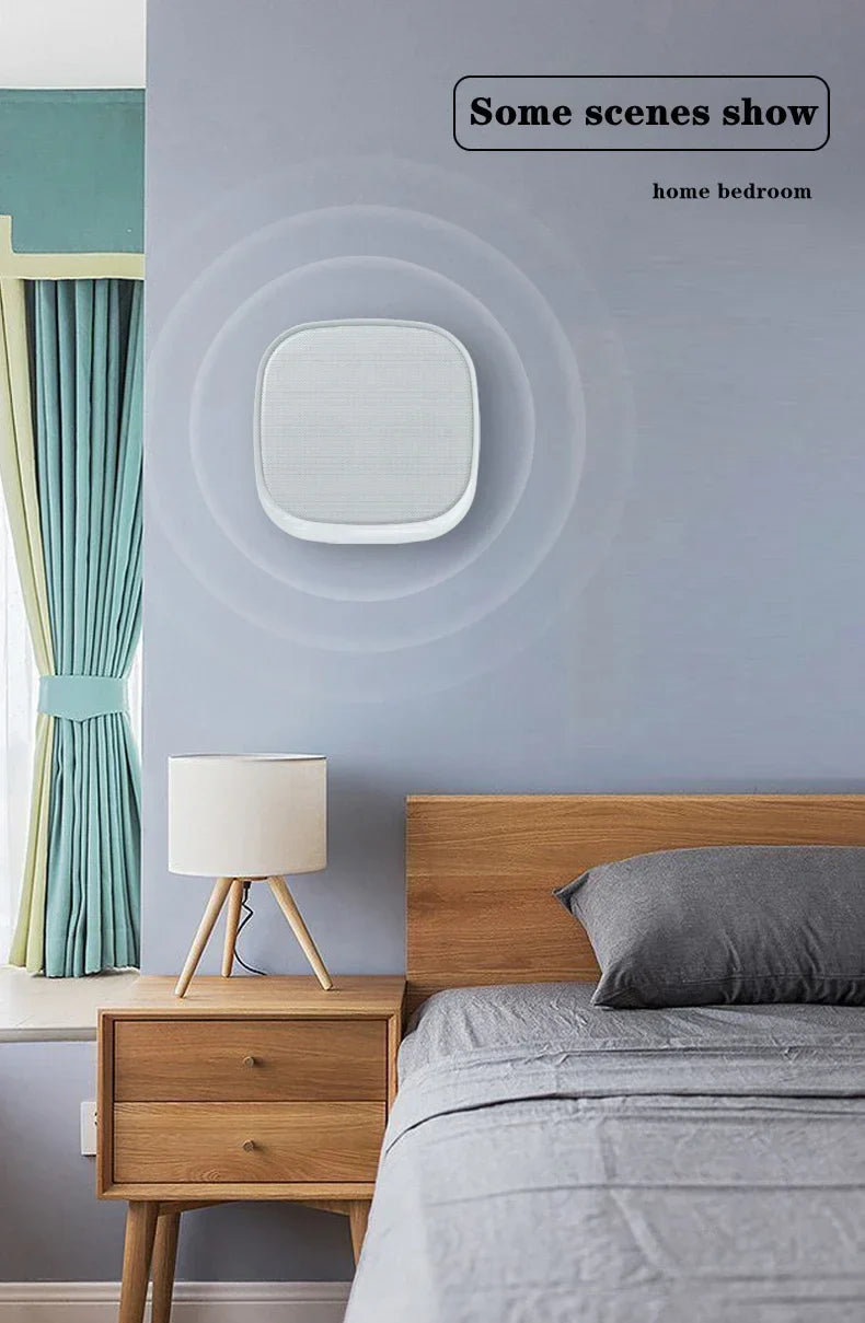 Shop Wall-mounted Bluetooth Speaker TWS Interconnection Built-in 4400 MAh Battery Boom Box Wireless 3D Surround Stereo Subwoofer Lootquake LLC