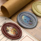 Photo Frame Series Sealing Wax Stamp Head Fire Paint Seal Wax Stamp Heads For DIY Scrapbooking Envelope Wedding Party Invitation Lootquake LLC