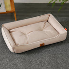 Waterproof Dog Bed 600D Oxford Pet Dogs Beds for All Seasons Thickened PP Cotton Filling Bite-resistant Pet Mat Dog Accessories Lootquake LLC
