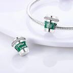 Coffee Cup Charms 925 Silver Beads For Woman Fit Original Bracelet Making Fashion Jewelry Lootquake LLC