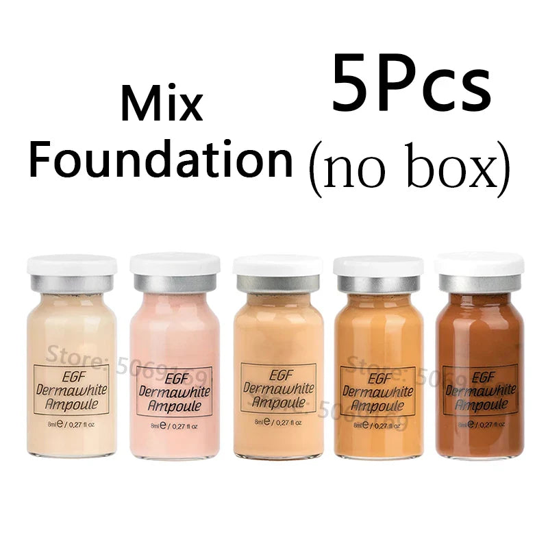 8ml BB Cream Glow Serum Ampoule Essence Facial Niacinamide/Peptide Foundation Moisturizing Hyaluronic Acid Skin Care Beauty Lootquake LLC