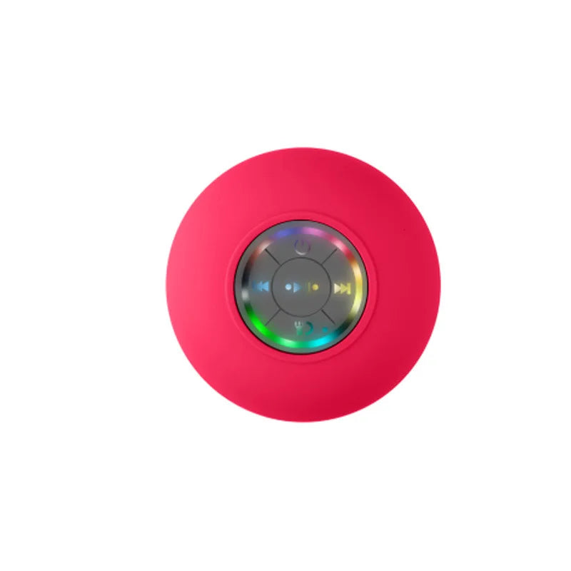 Mini Bluetooth Speaker Waterproof Bathroom Audio Wireless Shower Speakers RGB Light for Phone Soundbar Hand Free Car Loudspeaker Lootquake LLC