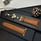 Apple Watch Genuine Leather Band - Classic Durable Strap