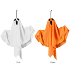 Spooky Ghost Halloween Decor Waterproof Halloween Glowing White Ghost Glowing Door Hanging Ghost for Halloween Garden Home Decor Lootquake LLC