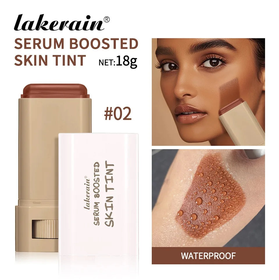 Foundation Stick Balm Skin Bronze Tint Eraser Foundation Stick Smooth Plumper Long-lasting Flawless Makeup Face Beauty Cosmetics Lootquake LLC