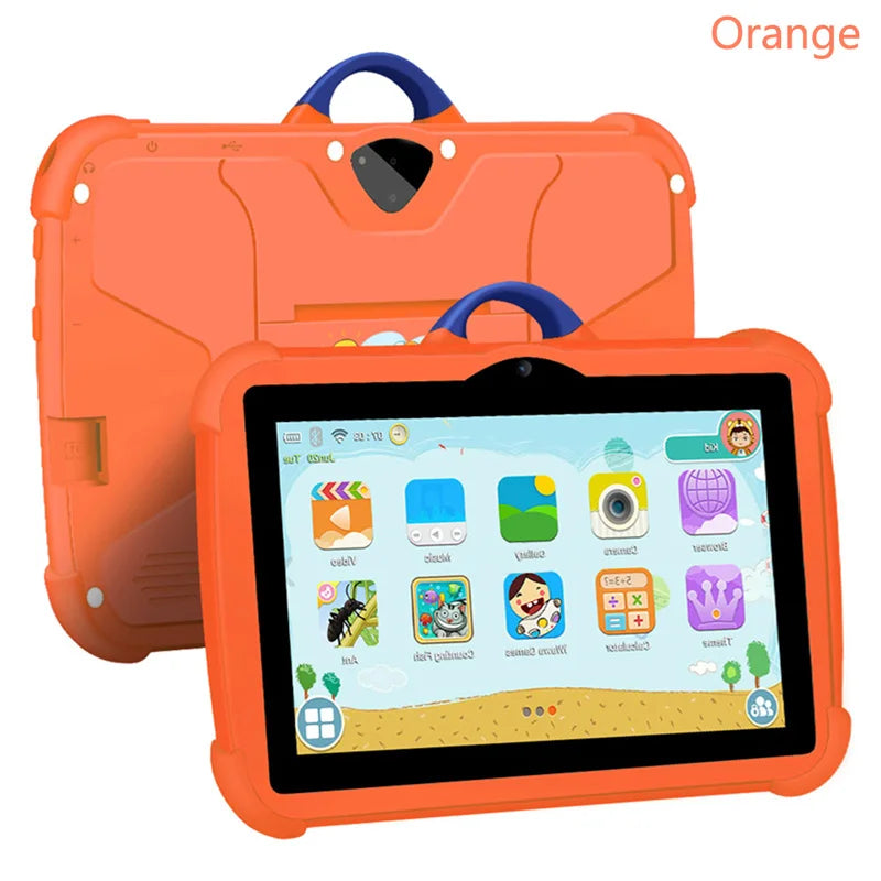 2025 New 5G WiFi 7 Inch Tablet For Children Learning Education Kids' tablets Quad Core 4GB RAM 64GB ROM Dual Cameras Android 13 Lootquake LLC