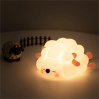 Animal Led Night Light Rechargeable Dimmable Silicone Table Lamp Children's Night Light for Nursery Bedroom Cute Birthday Gift Pi-Mart