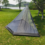 Ultralight Pyramid Tent‘s Inner Tent Outdoor Rodless Summer Mesh Tent Portable Backpacking Hiking Camping Teepee Inside Tent