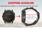 Genuine Leather Garmin Watch Strap - QuickFit Stylish Band - SJB-DIAMOND ELITES