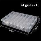 Mini Plastic Rectangular Storage Box Translucent Packing Box Dustproof Durable Strong Jewelry Case Container Home Storage