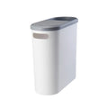 Bathroom Trash Can Large Capacity Household Creative Gap Bin Press Type Garbage Can with Lid Plastic Basket Kitchen Garbage Bin Lootquake LLC