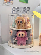 Labubu Rotating Display Box, Transparent Acrylic, Plush Doll Hand-Made Dust-Proof Labubu Pendant Storage Box. Lootquake LLC