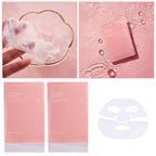 5Pcs Collagen Face Mask Anti-Wrinkle & Hydrating Sheet Mask With Hyaluronic Acid, Moisturizing & Firming Facial Skin Care Lootquake LLC