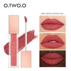 O.TWO.O 12 Color Liquid Lipstick Matte Finish Sexy Silky Lip Gloss Waterproof Kiss-proof Lasting Lip Glaze Lip Tint Cosmetics Lootquake LLC