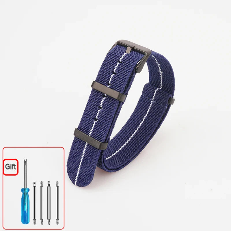 Amazfit Nylon Watch Band NATO Strap Waterproof Washable Elastic
