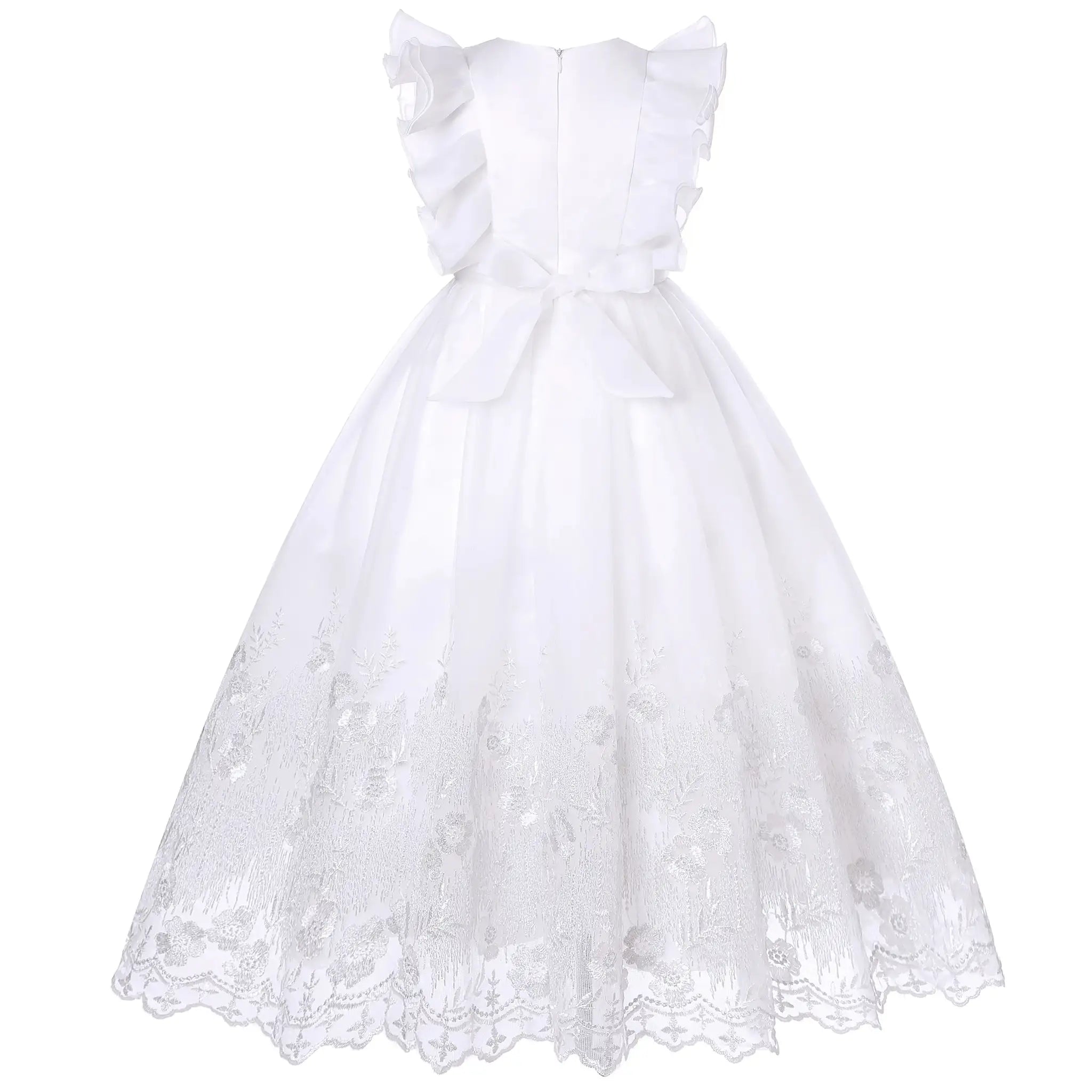 New Princess dress Large children's long dress Girl piano performance dress Festival party dress
