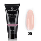 Poly Nail Gel 30g Nude Nature Builder for Nail Extension All Season Gel Color for 3D Molding Gel Nail Strengtheners Long Lasting