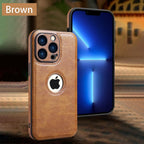 Luxury Leather Case for iPhone 14 13 12 11 Pro MAX XS XR 7 8 Plus Classic Silicone Phone Cover  Leather Case Thin Flexible Soft Grip Luxury PU Leather Cover for Men Durable Anti-Scratch Full Phone Cases Stevvex