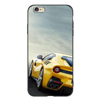 Cute Cover Soft Silicone Print Cars Print Phone Case For Iphone 5s 5 S Se 2016 4.0" Case Phone Cover On  Iphone 6s 6 S Plus Funda Bumper Black Case Sport Race Car Stevvex