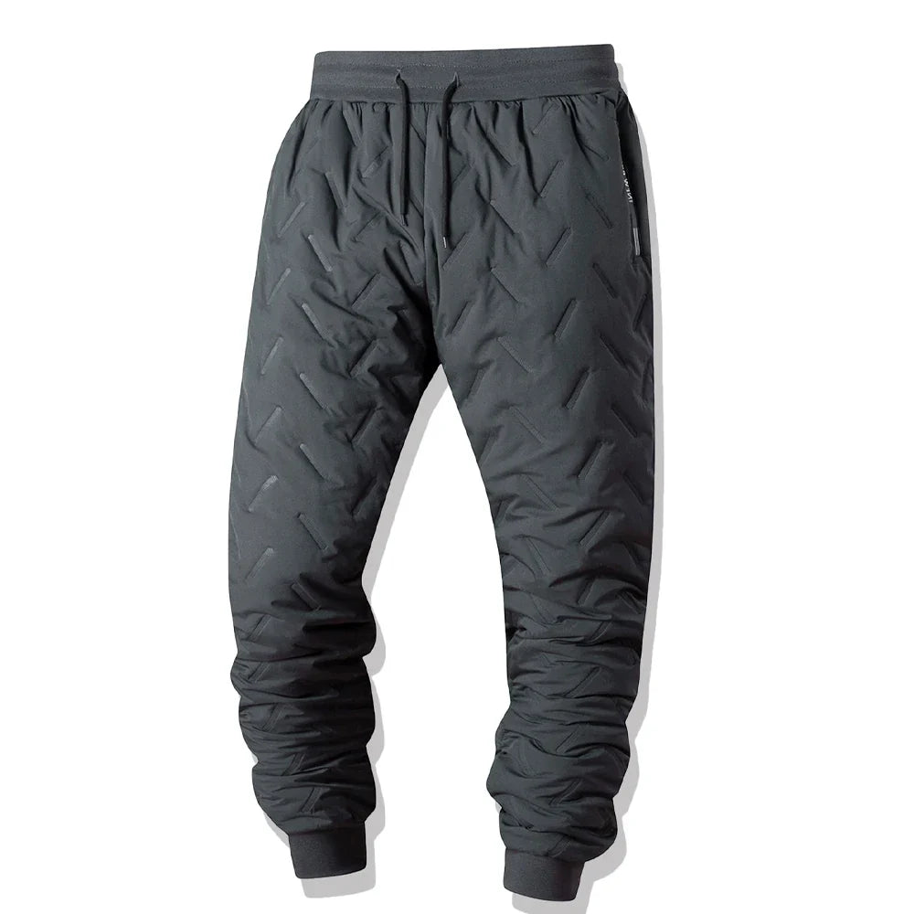 Men's Winter Thick Warm Arctic Velvet Thermal Waterproof Windproof Casual Sweatpants - SJB-DIAMOND ELITES