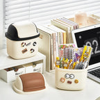 DIY Desktop Trash Can Creative with High Aesthetic Value Car Storage Bin Kitchen and Restaurant Desktop Garbage Disposal Lootquake LLC
