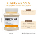 350g Jelly Mask Powder Rose Lavender Crystal Mask Collagen Face Mask Skin Moisturizing Powder Mask Facial Mask DIY Skin Care Lootquake LLC