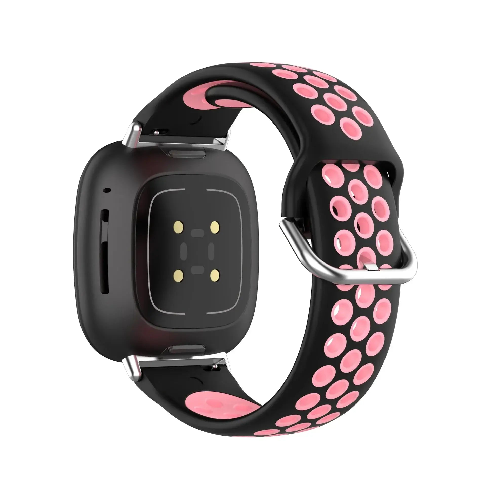 Fitbit Versa & Sense Silicone Band - Breathable Stylish Straps - SJB-DIAMOND ELITES