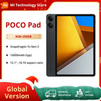 POCO Pad Global Version 12.1'' 120Hz 2.5K Display Snapdragon 7s Gen 2 Octa core Processor 33W 10000mAh Battery Quad speakers Lootquake LLC