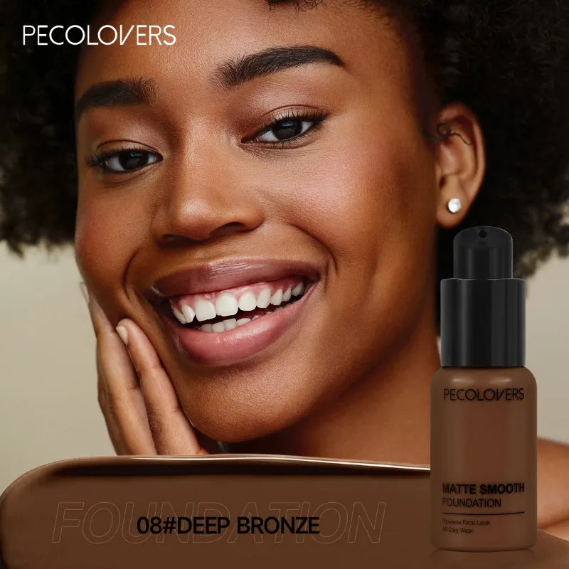 Facial Liquid Foundation 30ml High Coverage Waterproof and Sweatproof Concealer Makeup Foundation Liquid Foundation Makeup Lootquake LLC