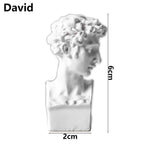 Miniature Desktop Ornament Home Decor Gypsum Portraits Greek Mythology Figurine Famous Sculpture Plaster Bust Statue Lootquake LLC