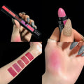 5 in 1 Lipstick Set Lightweight Matte Velvet Long Lasting Combination Lipstick Nourish Moisturizing Professional Lipliner Makeup Lootquake LLC