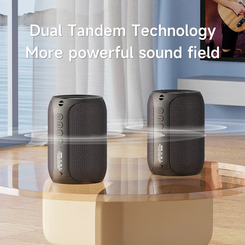 Zealot-S32PRO Powerful Bluetooth Speaker, Bass Wireless, LED Light, Outdoor Speakers, Subwoofer, Waterproof Sound Box Support Lootquake LLC