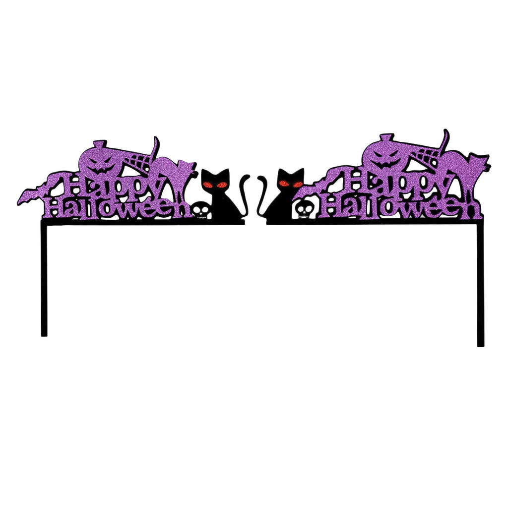 Halloween Door Frame Decoration,bats,pumpkins,spider Webs,door And Window Corner Sign, Halloween Home Decor,corner Stickers