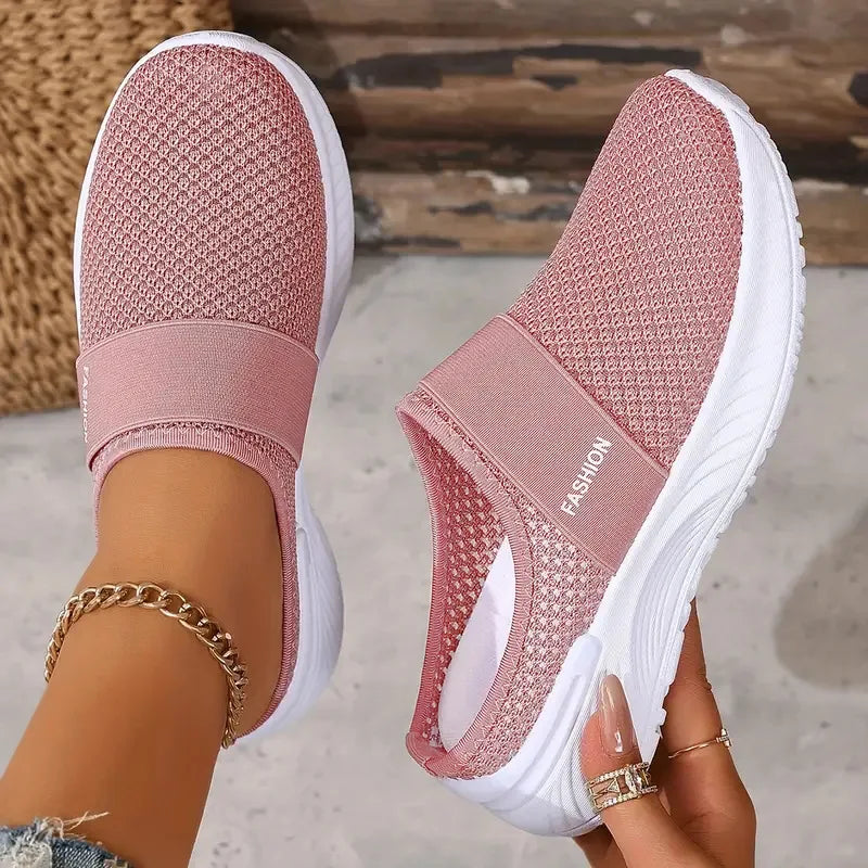 Summer Women Casual Shoes Low Upper Sandals Slip On Female Flat Slippers Outdoor Solid Color Ladies Loafers Sneakers Big Size Lootquake LLC