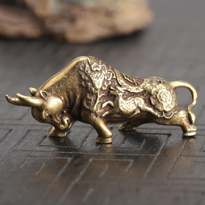 Bull Statue Ornament Sculpture Abstract Figurines Crafts Desk Home Decoration Modern/accessories nordic decoration Lootquake LLC