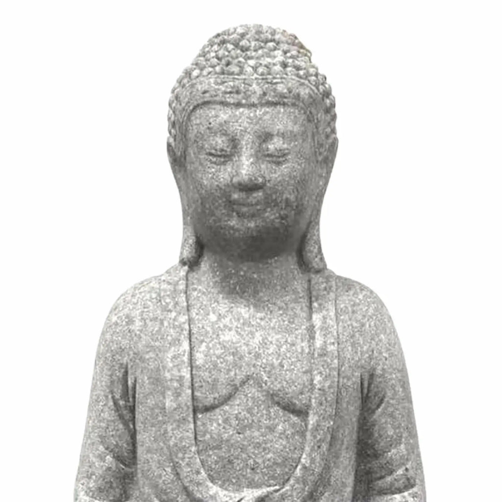 Buddha Statue Hand Carved Buddhism Decorative Figurine Buddha Sculpture for Living Room Home Shop Tabletop Indoor Outdoor Lootquake LLC