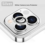 3/1Pcs Luxury Camera Lens Protector For iPhone13 12 11 Pro Max Camera Protective For iPhone 12 13 Mini Back Lens Glass Camera Cover Circle Tempered Glass Protector Stevvex
