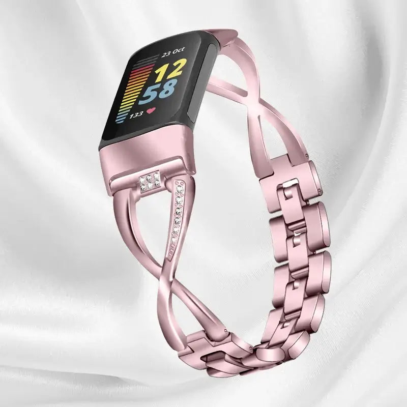 Fitbit Charge 5 6 Stainless Steel Band - Elegant and Durable - SJB-DIAMOND ELITES