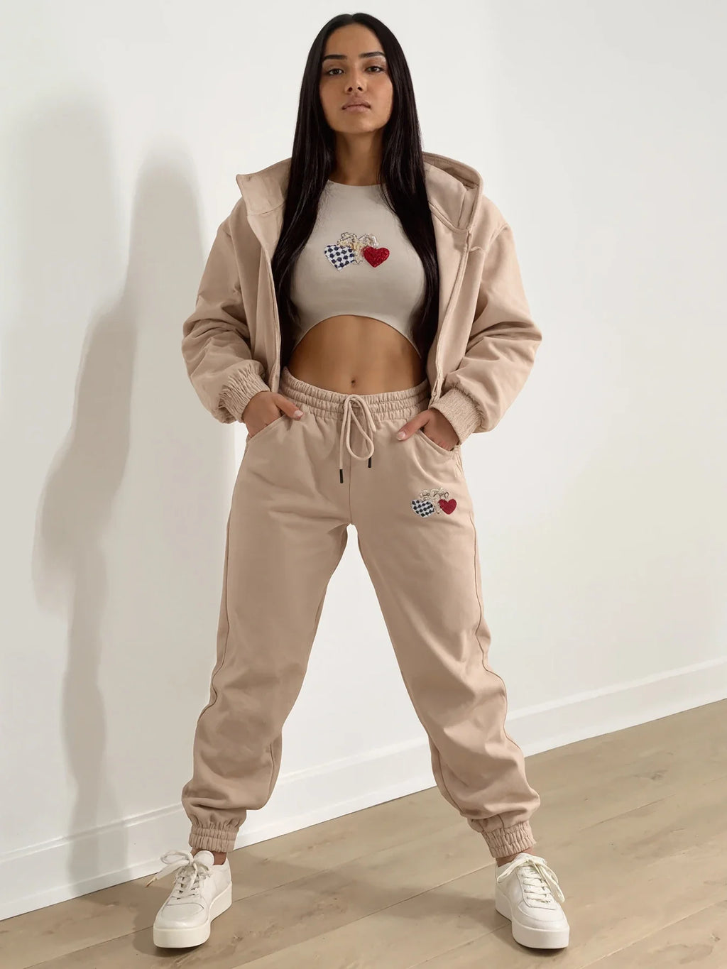 HeartWarm Sporty Set - Women's Fleece 3-Piece Bundle