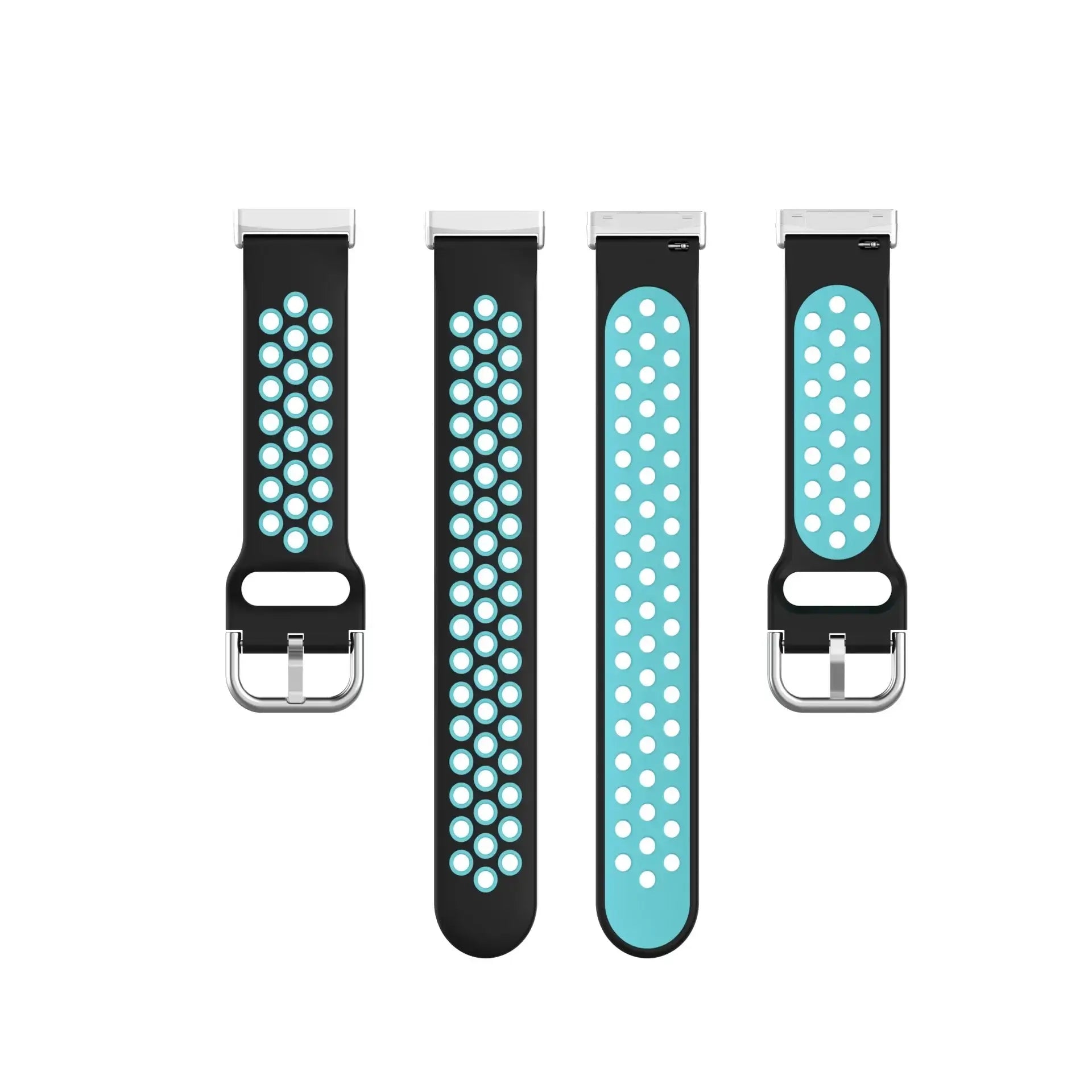 Fitbit Versa & Sense Silicone Band - Breathable Stylish Straps - SJB-DIAMOND ELITES