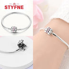 New 925 Silver Celtic Knot Snake Bone Lucky Eye Bracelet Fit Original Charming Bracelet Diy Fine Jewelry Gifts for Women Lootquake LLC