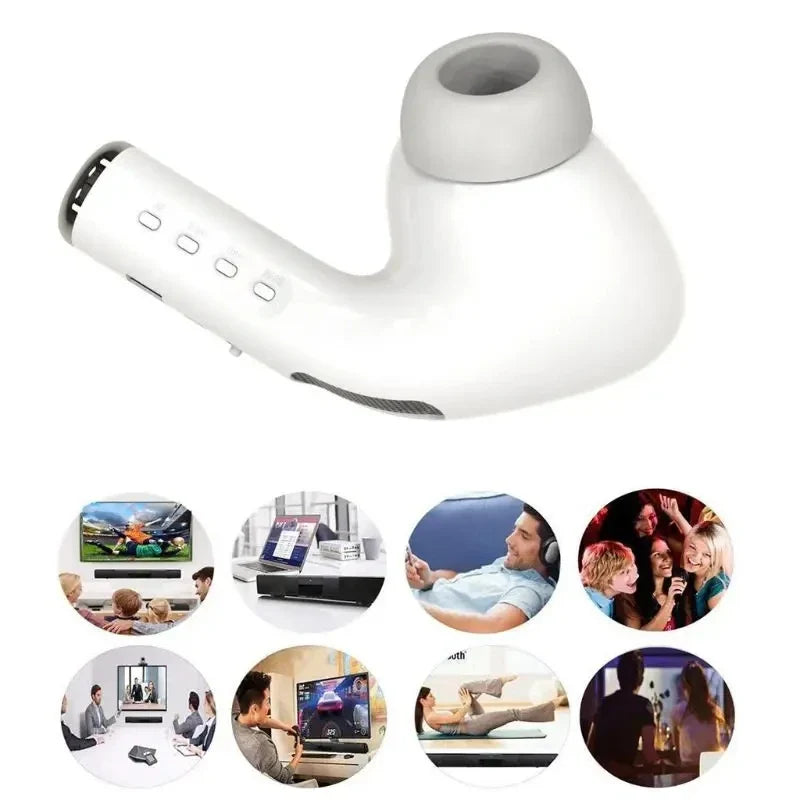 Portable Giant Earphone Mode Bluetooth Speaker Wireless Player Headset Speaker Stereo Music Loudspeaker Radio Playback Soundbar Lootquake LLC