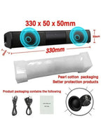 Powerful Wireless Bluetooth Speaker for Home Theater Computer TV Car Sound Box Soundbar Heavy Bass Subwoofer Radio caixa de som Lootquake LLC
