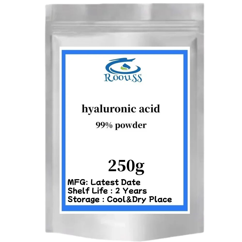 High content 99% Cosmetic raw materials Hyaluronic acid powder anti-wrinkle and Anti-aging,Moisturizing,free shippin Lootquake LLC