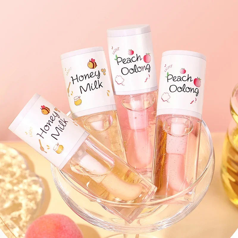 Moisturizing Balm Lip Gloss Labial Lips Moisturizer Jelly Lipstick Bright Oil Big Lip Brush Make Up Korean Beauty Cosmetics Lootquake LLC