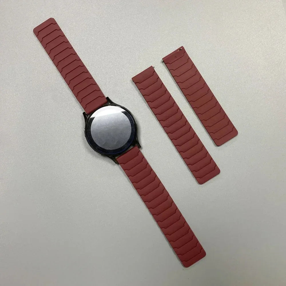 Polar Magnetic Silicone Watch Band - Unisex Sports Strap