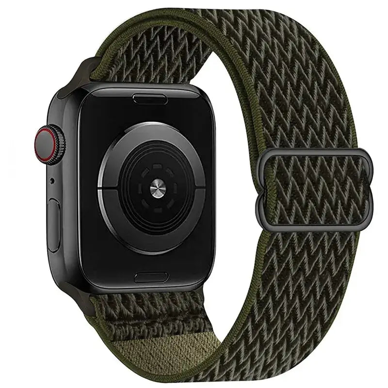 Apple Watch Nylon Band - Stylish, Durable, Elastic Design - SJB-DIAMOND ELITES