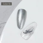 Vendeeni 6 Colors Cream Metal Gel Nail Polish Shiny Platinum UV Soak Off Gel Lacquer Painting Edge Line Gel Varnish For Nail Art