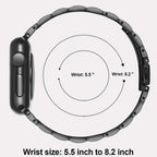 Apple Watch Stainless Steel Band - Sleek Durable Style - SJB-DIAMOND ELITES
